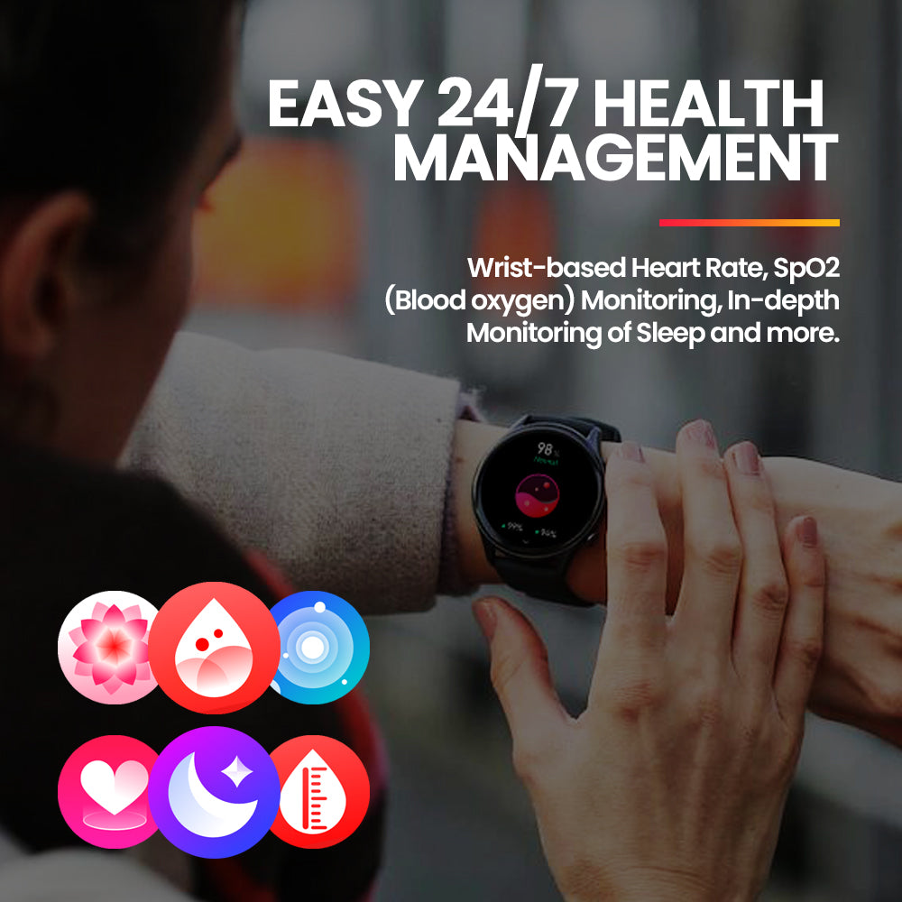 Zeblaze Btalk 3 Plus Smart Watch - Bluetooth Calling, 1.39" HD Display, 100+ Sports Modes, 24/7 Health Monitor, Fitness Tracker for Men & Women
